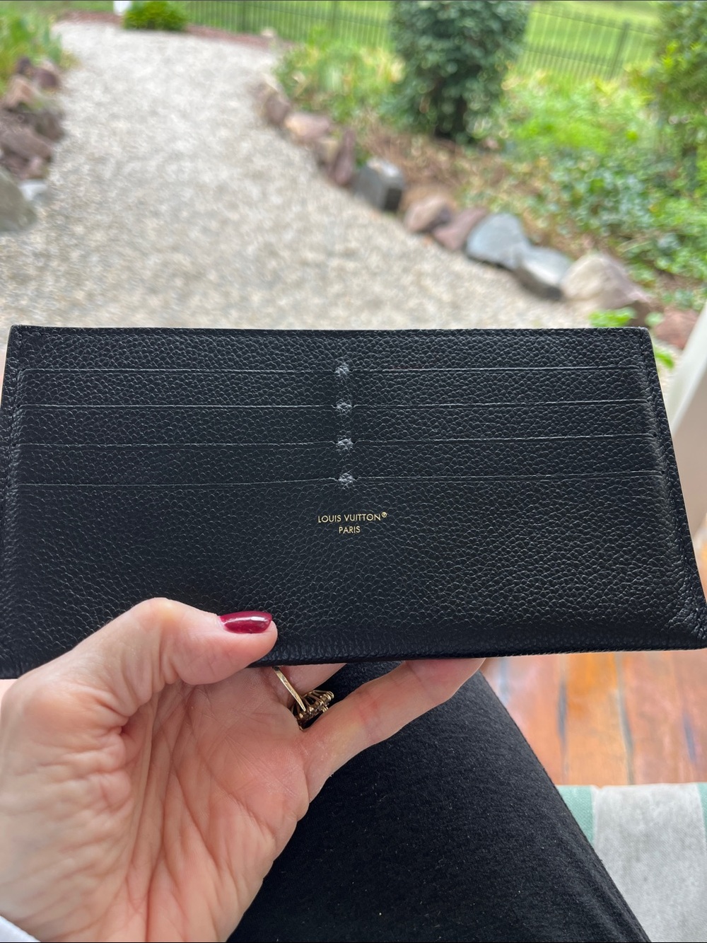 Louis Vuitton Felicity card wallet excellent condition perfect…Black